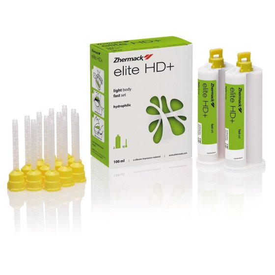Elite HD+ A-Silicone Light Body Impression Material (100 ml) Fast Set product image