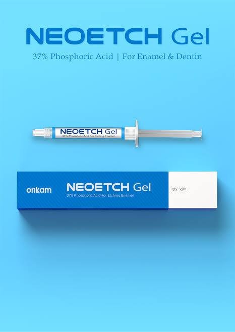 Orikam NeoETCH Gel (2 x 3g) - Dental Etching Gel thumbnail 2