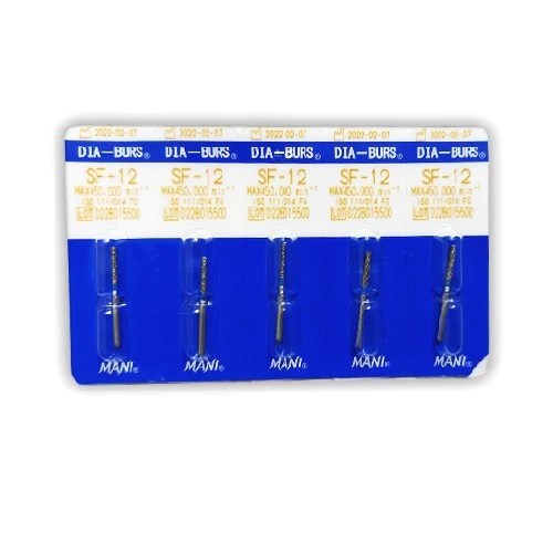 Mani Diamond Airotor Burs (Straight Flat) SF Series thumbnail 2