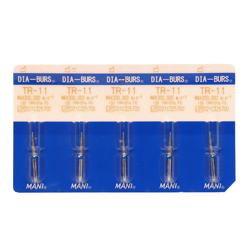 Mani Diamond Burs (Taper Round) TR Series Regular Shank thumbnail 3