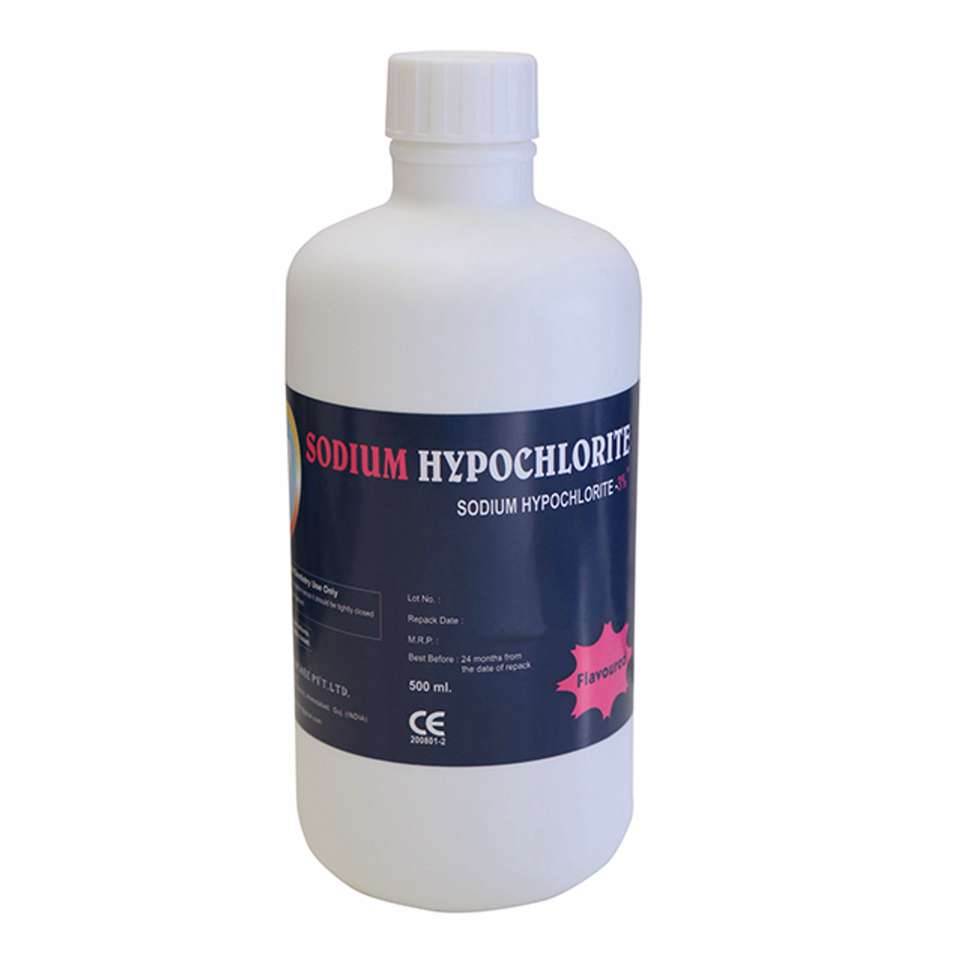 Sodium Hypochlorite 3% Solution - 500ml - VISHAL DENTOCARE by VISHAL DENTOCARE — buy wholesale in Hyderabad