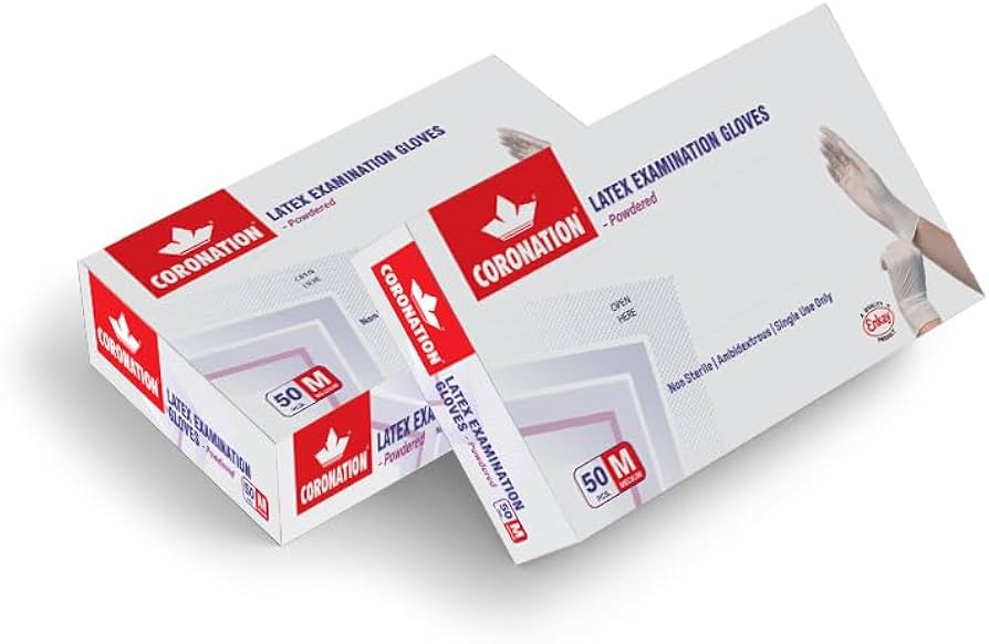 Coronation Latex Examination Gloves - Size product image