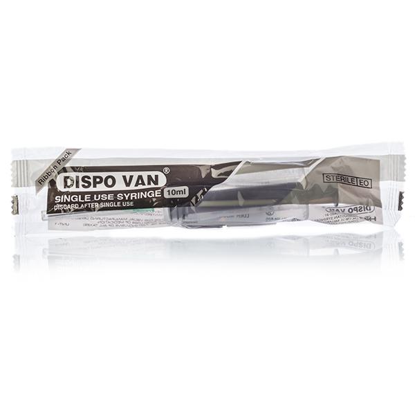 Dispovan 10ml Syringe with Needle - 21G (Pack of 50pcs) thumbnail 2