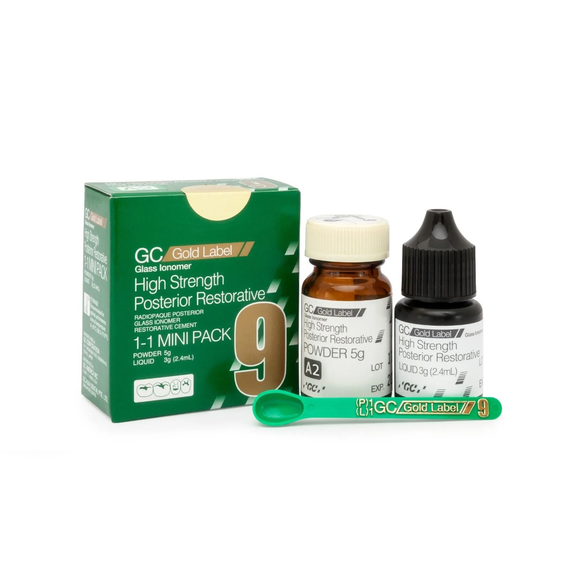 GC Gold Label 9 Posterior Restorative Glass Ionomer Cement by GC — buy wholesale in Hyderabad