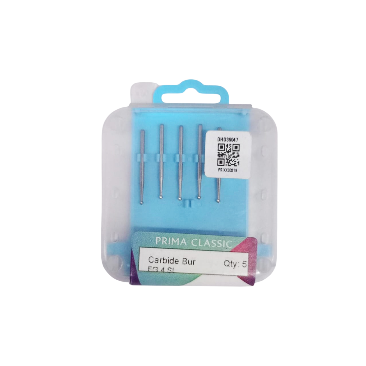 Prima Dental Round Surgical Carbide Airotor Bur 25 Mm - #4 (Pack of 5) product image