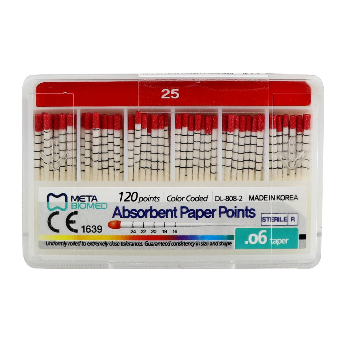 Diadent Absorbent Paper Points - 6% Taper by Diadent โ buy wholesale in Hyderabad