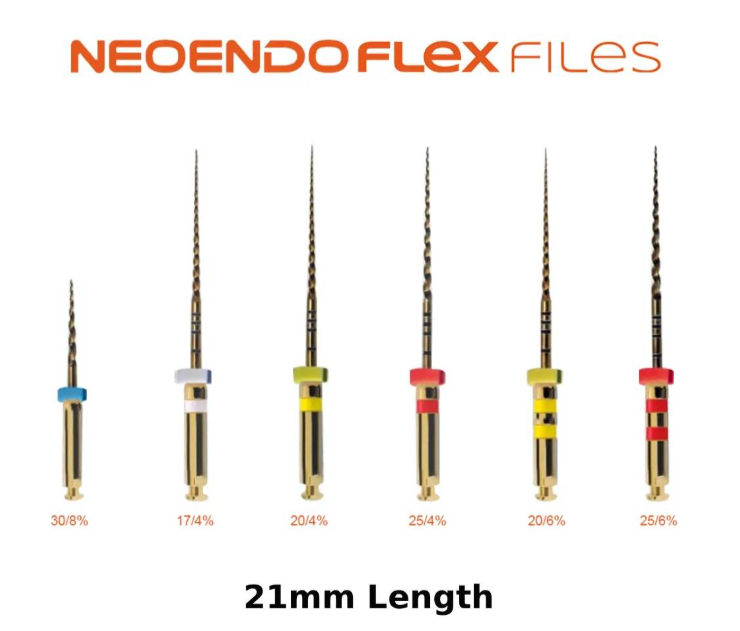 NeoEndo Flex Rotary Files- 21mm product image