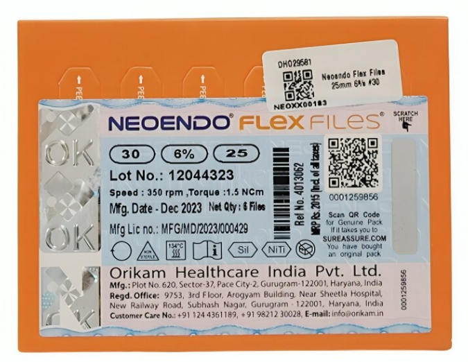 NeoEndo Flex Rotary Files - 25MM thumbnail 2