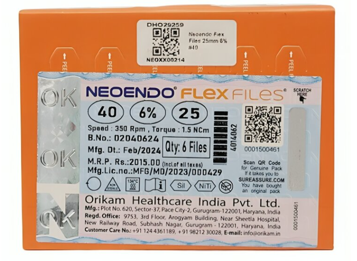 NeoEndo Flex Rotary Files - 25MM thumbnail 4