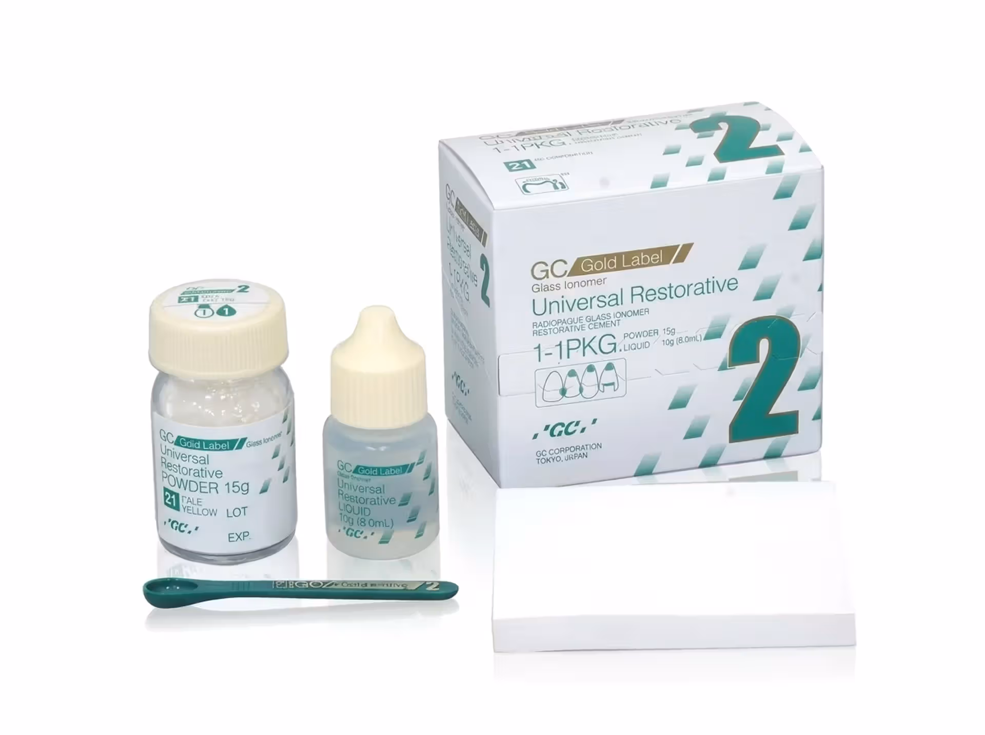 GC Gold Label 2 Restorative GIC -(Large) Pack by GC — buy wholesale in Hyderabad