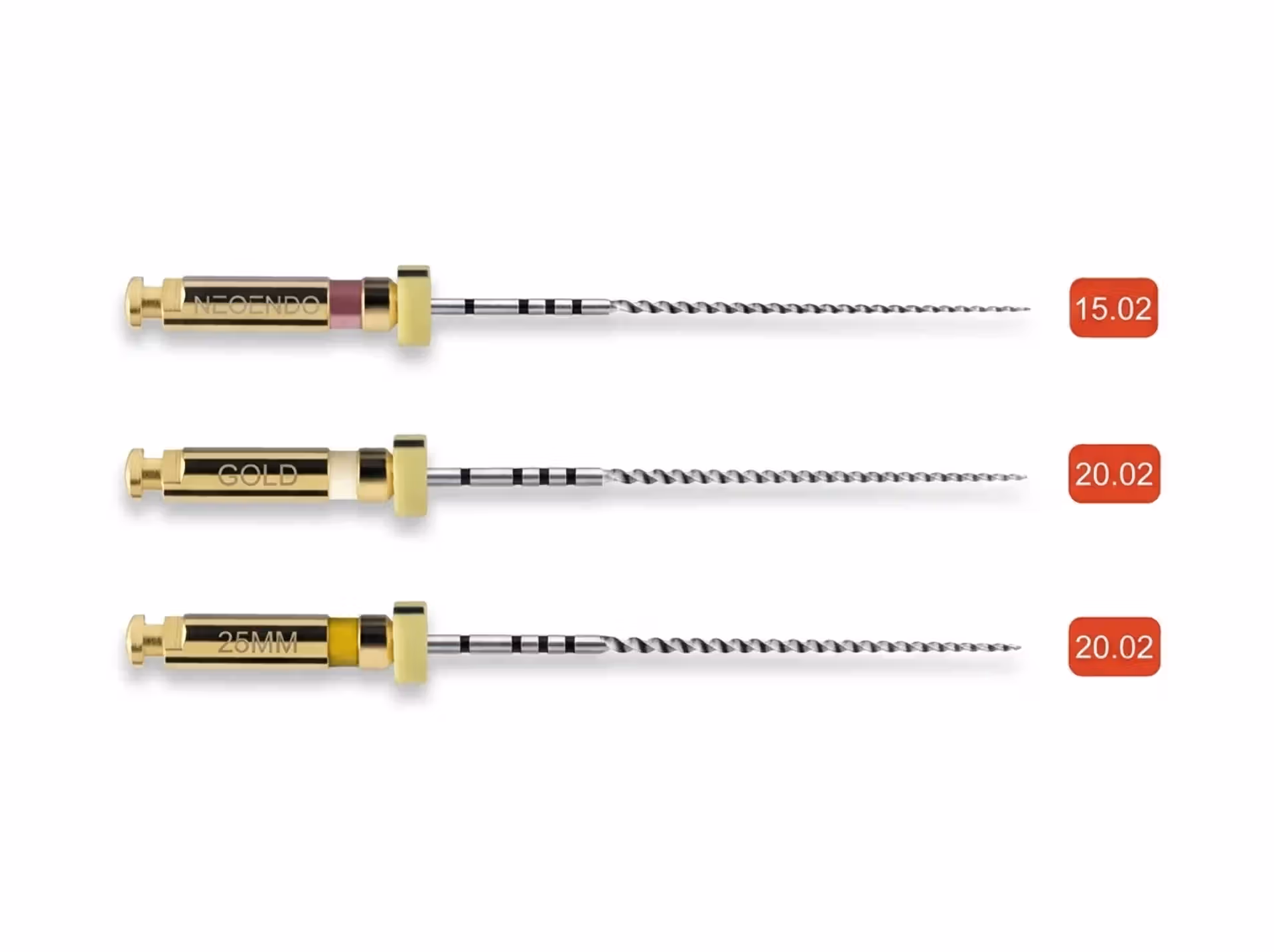 NeoEndo Flex Glide Files 25mm Assorted (Pack of 3) thumbnail 3