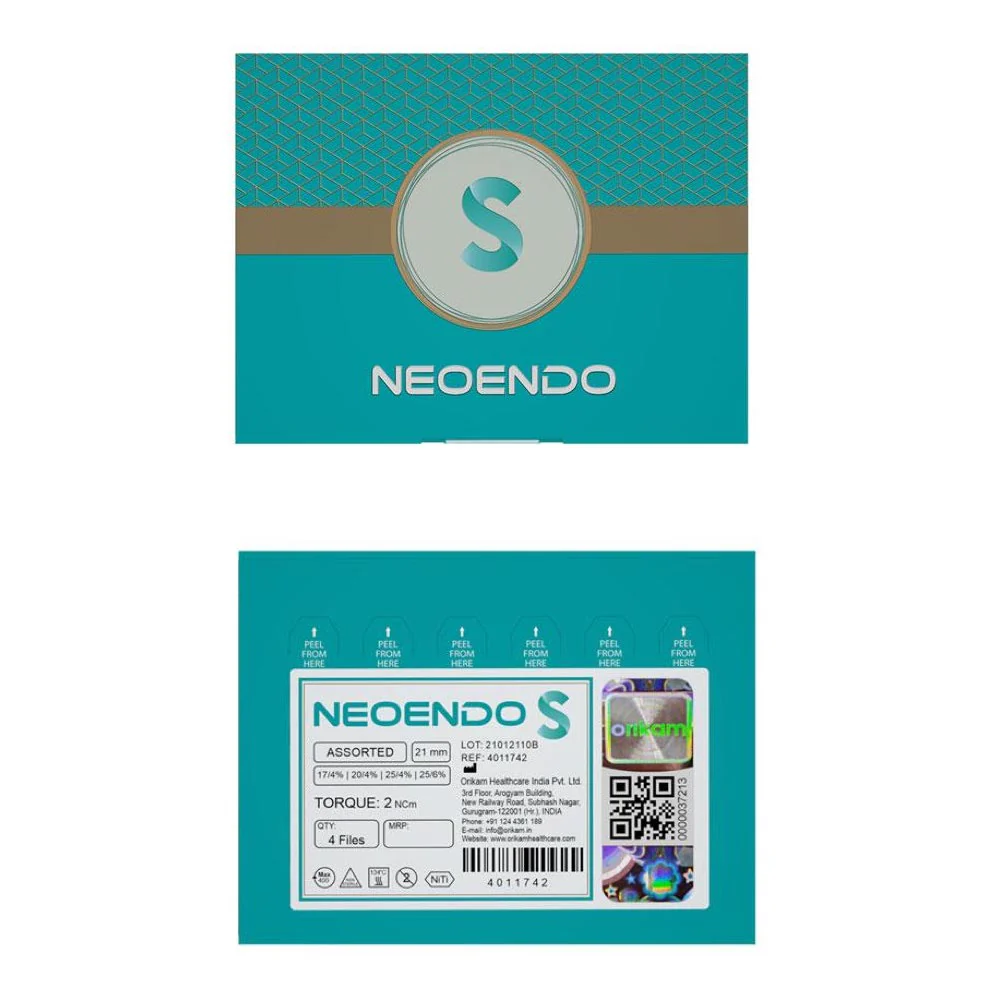 NeoEndo Rotary S Files - 21mm (Pack of 6) thumbnail 2