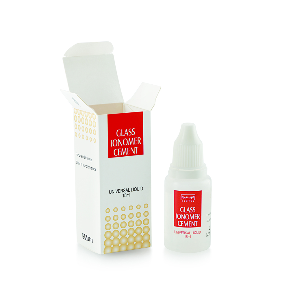 Medicept Glass Ionomer Cement (GIC) Universal Liquid 15ml Refill by Medicept Dental (UK) — buy wholesale in Hyderabad