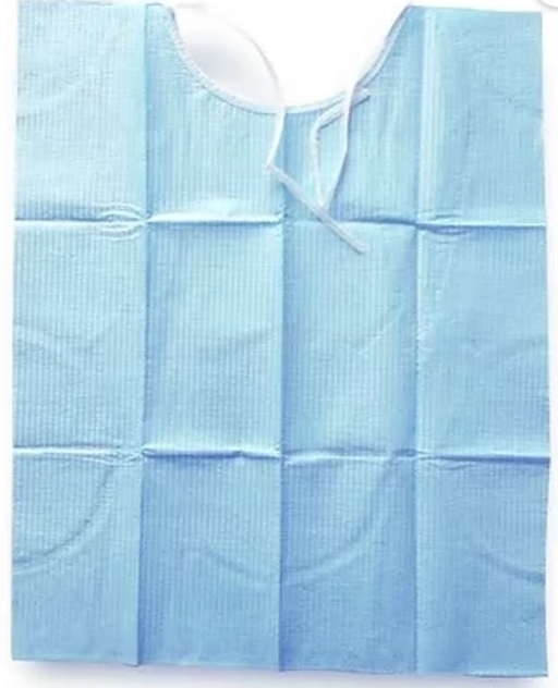 Denmax Patient Bibs Tie Type - Blue by Denmax โ buy wholesale in Hyderabad