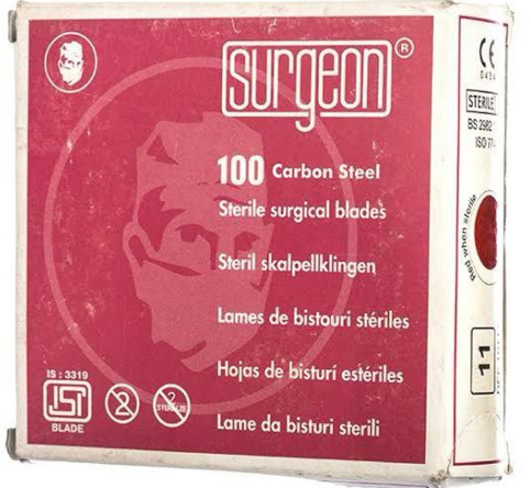 Sterile Surgical Blades - 100 Pieces/Pack by Generic — buy wholesale in Hyderabad