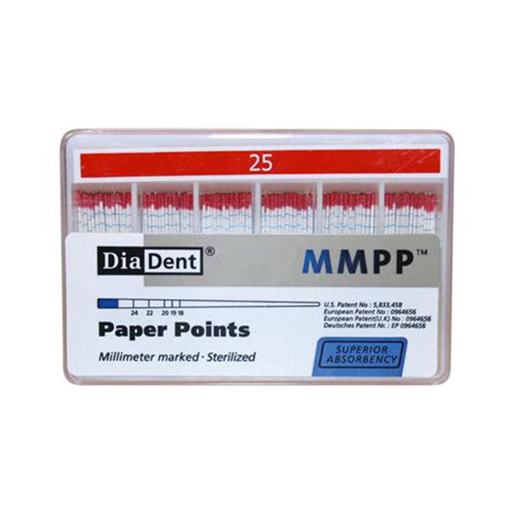 Diadent Absorbent Paper Points - 2% Taper thumbnail 2