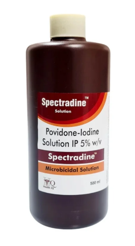 Betadine Antiseptic Solution 500ml-Spectradine by Health IQ — buy wholesale in Hyderabad