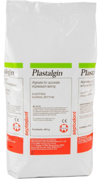 Septodont Plastalgin Alginate Impression Powder - Normal Setting by Septodont — buy wholesale in Hyderabad