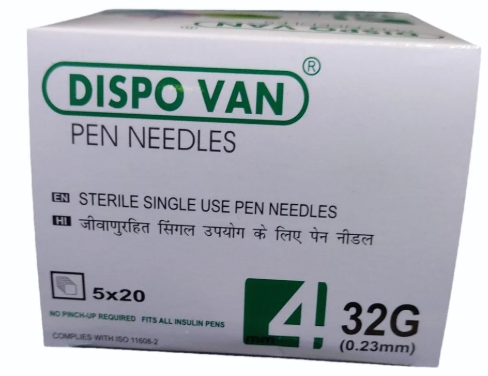 Dispovan Pen Needle (32G x 4mm) by Dispovan — buy wholesale in Hyderabad