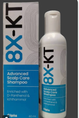 Cipla 8X-KT Anti-Dandruff Shampoo (60ml) by Cipla โ buy wholesale in Hyderabad