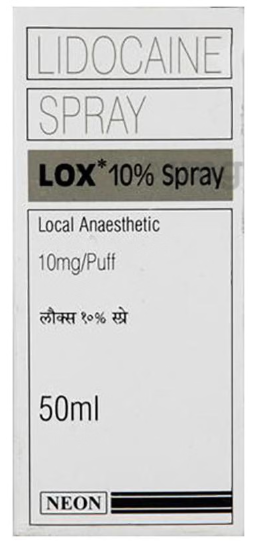 NEON-LOX 10% Spray (LA)-50ml by NEON โ buy wholesale in Hyderabad
