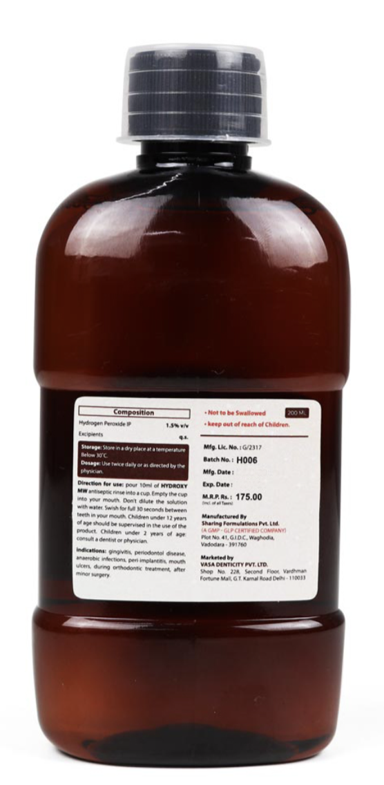 Hydrogen Peroxide Mouth Wash โ buy wholesale in Hyderabad