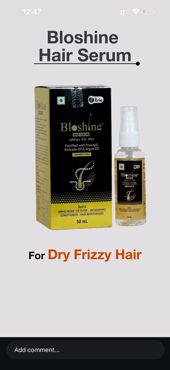 Bloshine Hair Serum 50ml by Aerie — buy wholesale in Hyderabad