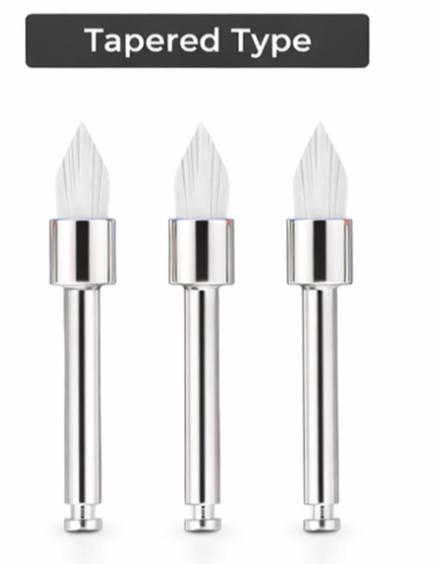 ET Dental Prophy Polishing Brushes (Tapered Type)Pk/10pc - White by ET Dental โ buy wholesale in Hyderabad