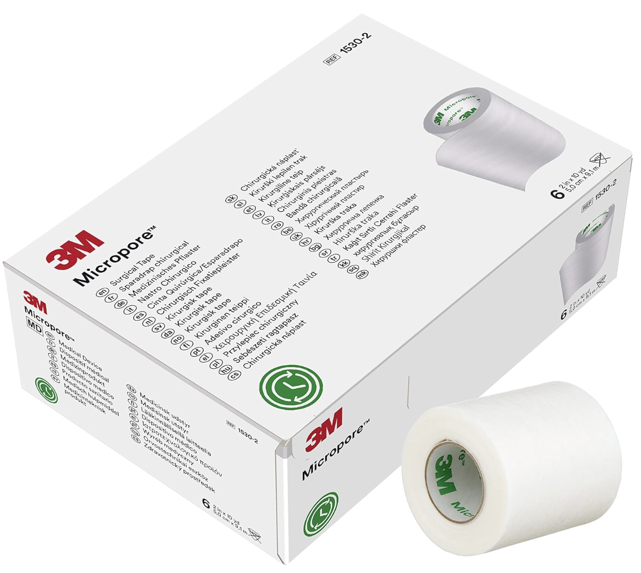 3M Micropore Adhesive Tape 2"(6 rolls/box) by 3M Mcropore โ buy wholesale in Hyderabad