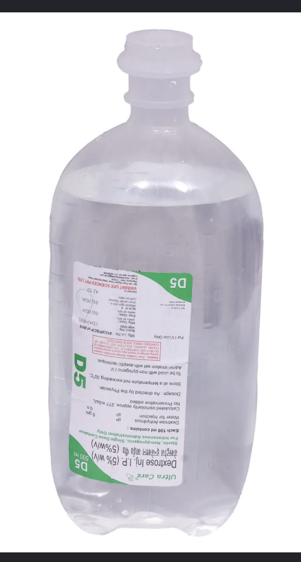 5% Dextrose Infusion (D5) - Intravenous Solution by Generic — buy wholesale in Hyderabad