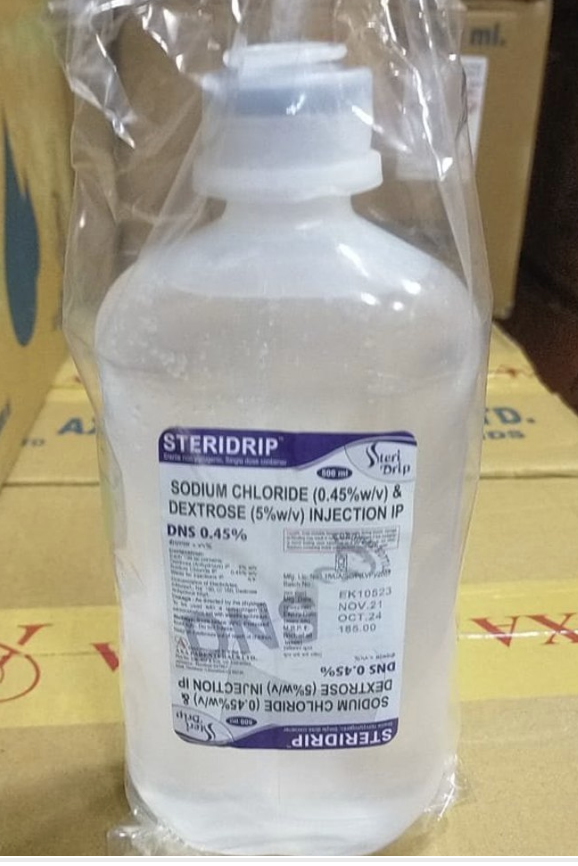 Sodium Chloride 0.45% Intravenous Infusion by Generic โ buy wholesale in Hyderabad