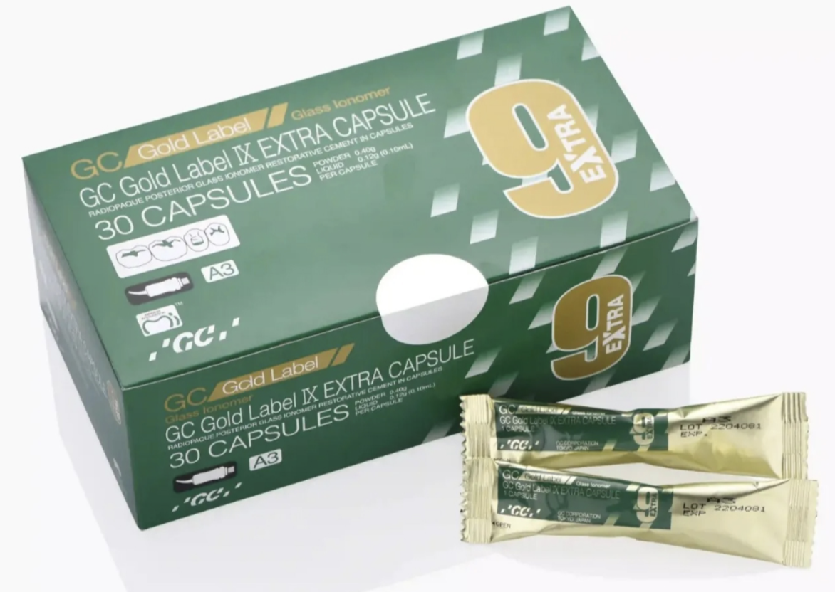 Gc Gold Label 9 Extra Capsules (Pack of 30) Shade A2 thumbnail 2