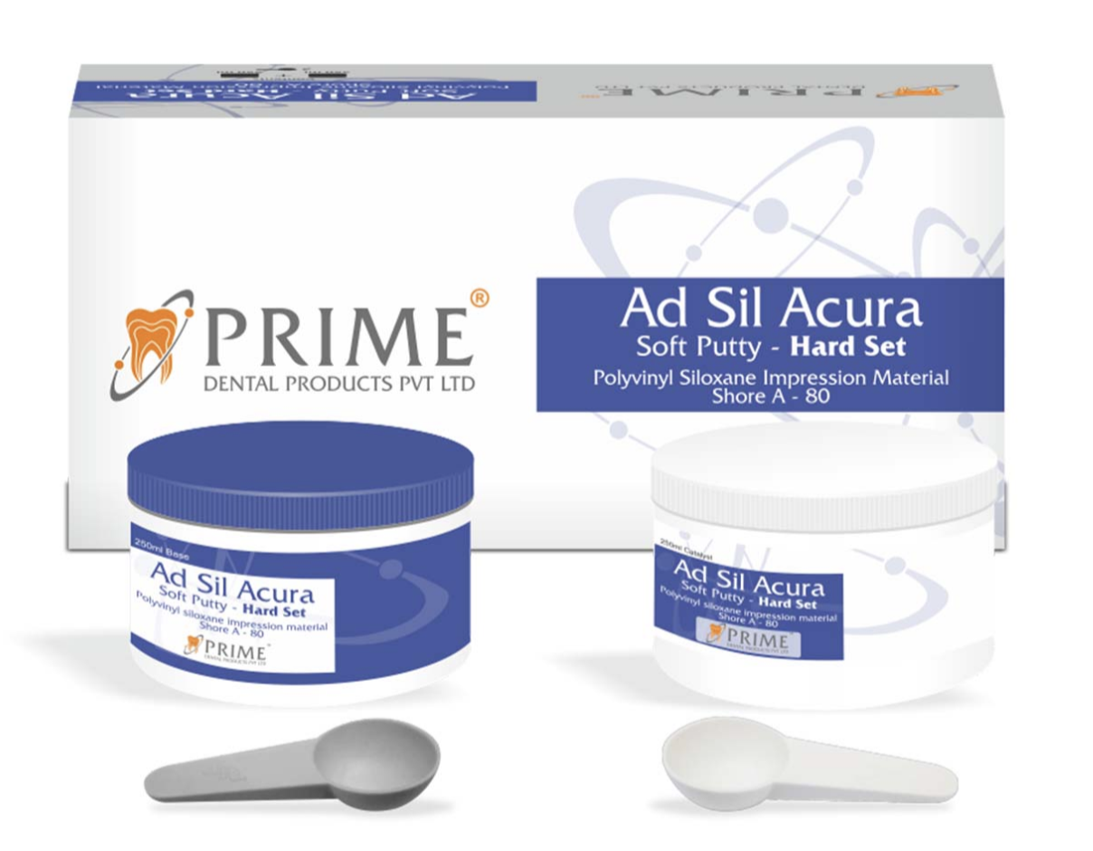 Prime Dental Ad-Sil Acura Putty - Hard Set thumbnail 2