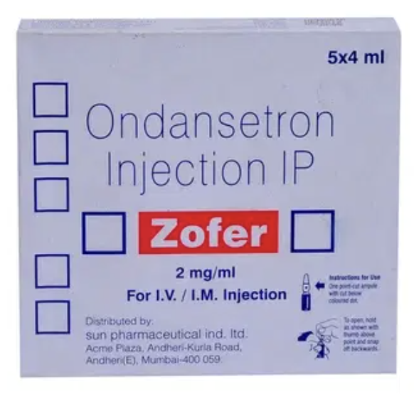 Sun Pharma-Zofer 2mg/ml Injection (4 ml Injection) product image