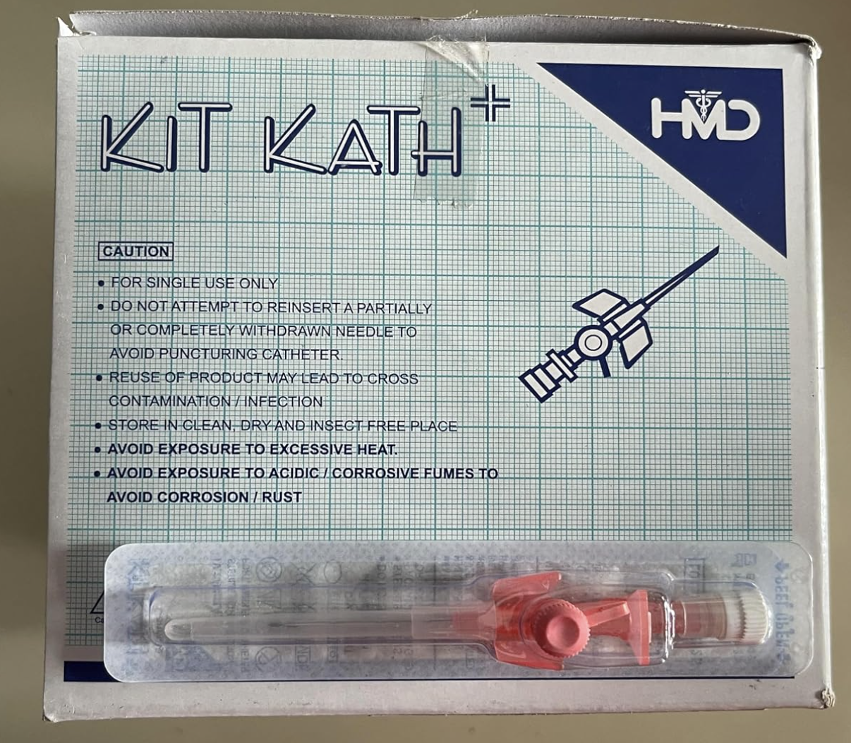HMD KITKATH IV Cannula 20G (Per Unit) by HMD — buy wholesale in Hyderabad